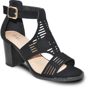 VANGELO Women Sandal MYTH-50 Heel Sandal Black Sandals Beach Resort