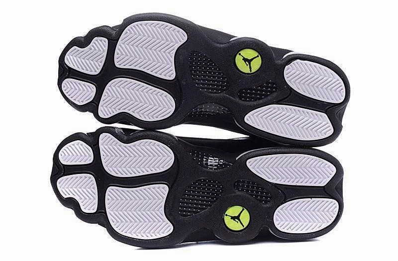 Basketball Shoes Factory Nike Air Jordan Men 13 Retro Black Hyper White Basketball Men