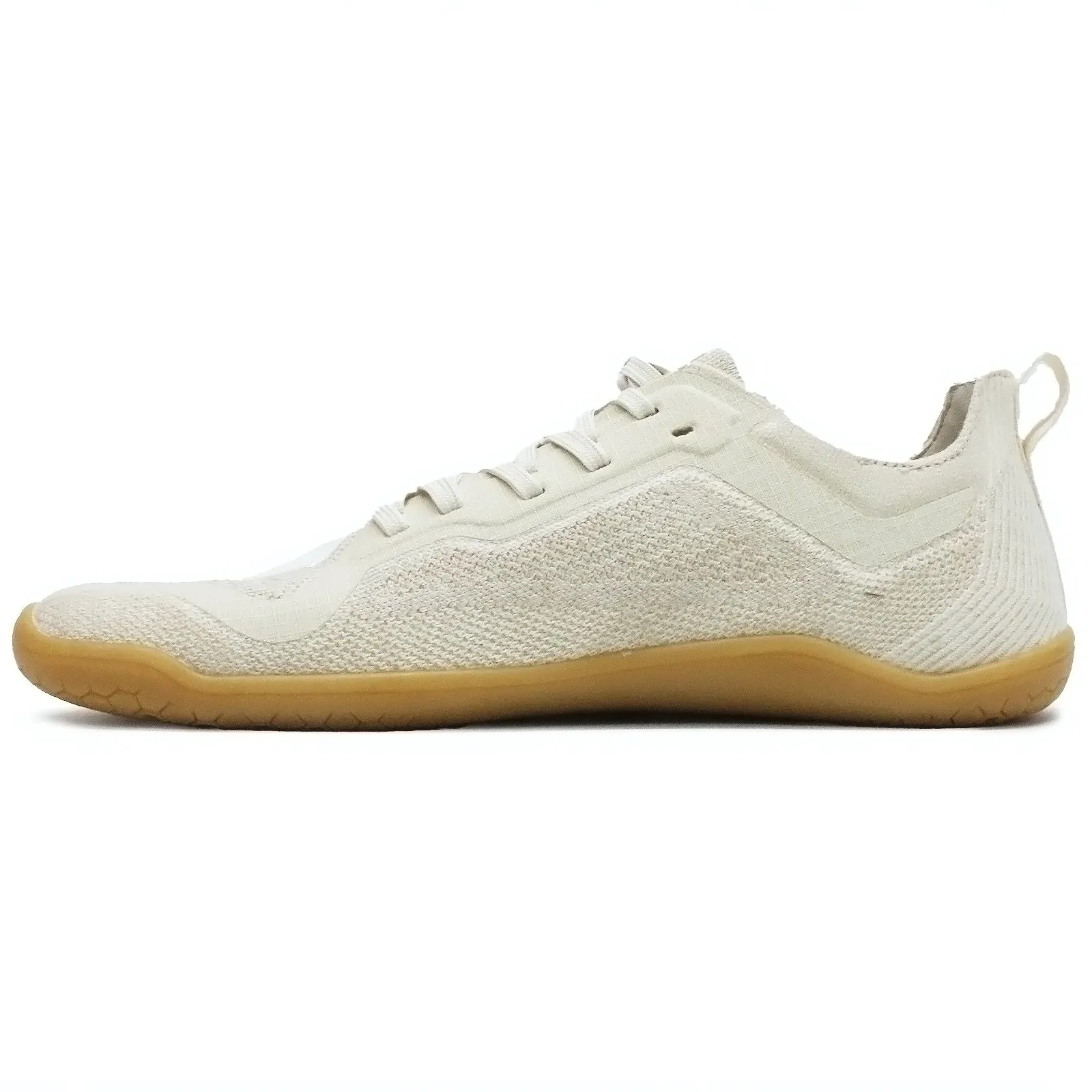 Best Running Shoe Vivobarefoot Primus Lite Knit Natural Textile Men's Coconut Running Trainers