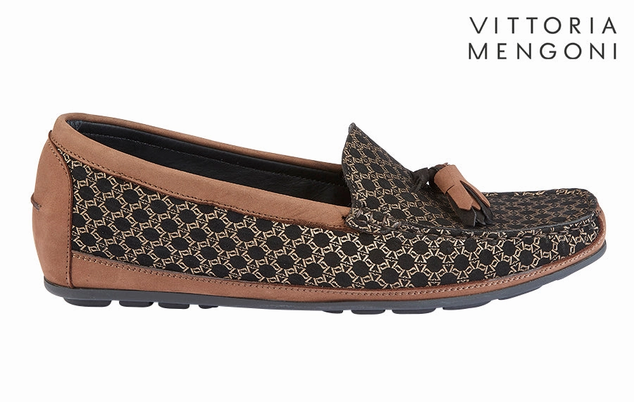 Skull Loafers Vm Checkit Taupe