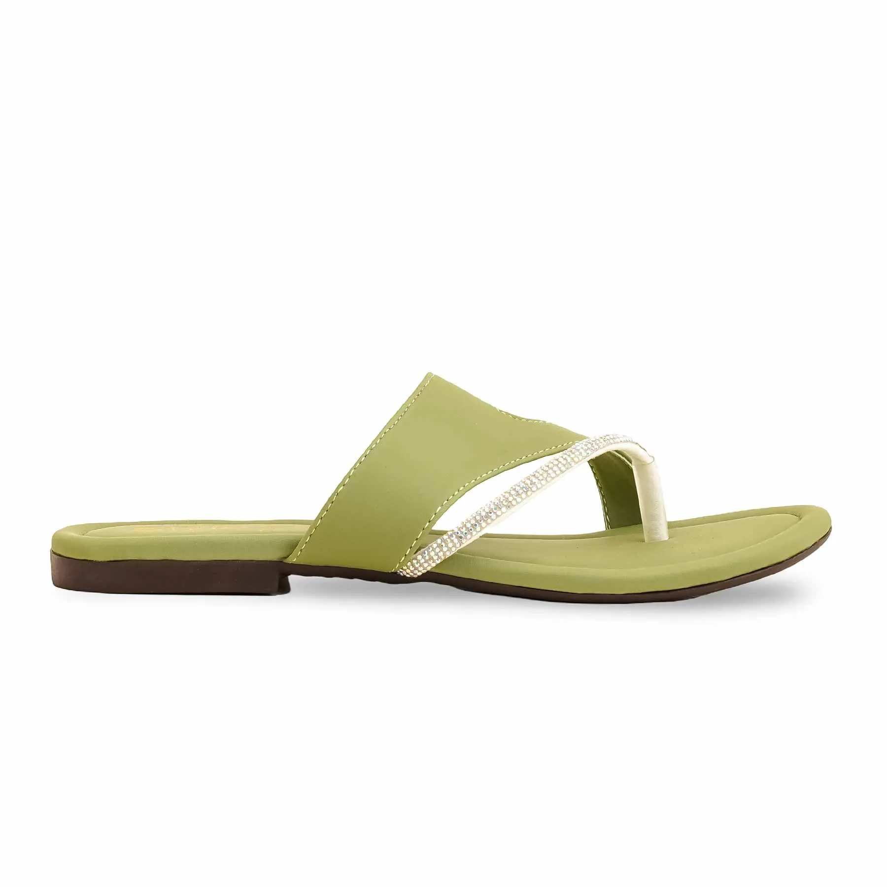 Best Flat Shoes For Dresses PISTAGREEN Casual Women Chappal CL2037
