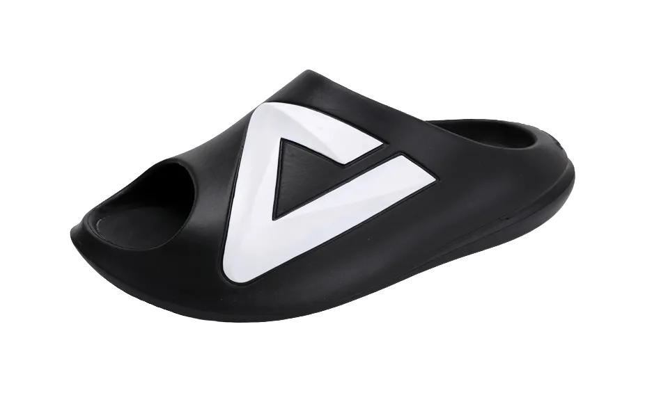 Deer Stag Slippers PEAK Slip Resistant Abrasion Resistant Taichi Chubby Slippers, Sports Slippers Unisex Black Milk White