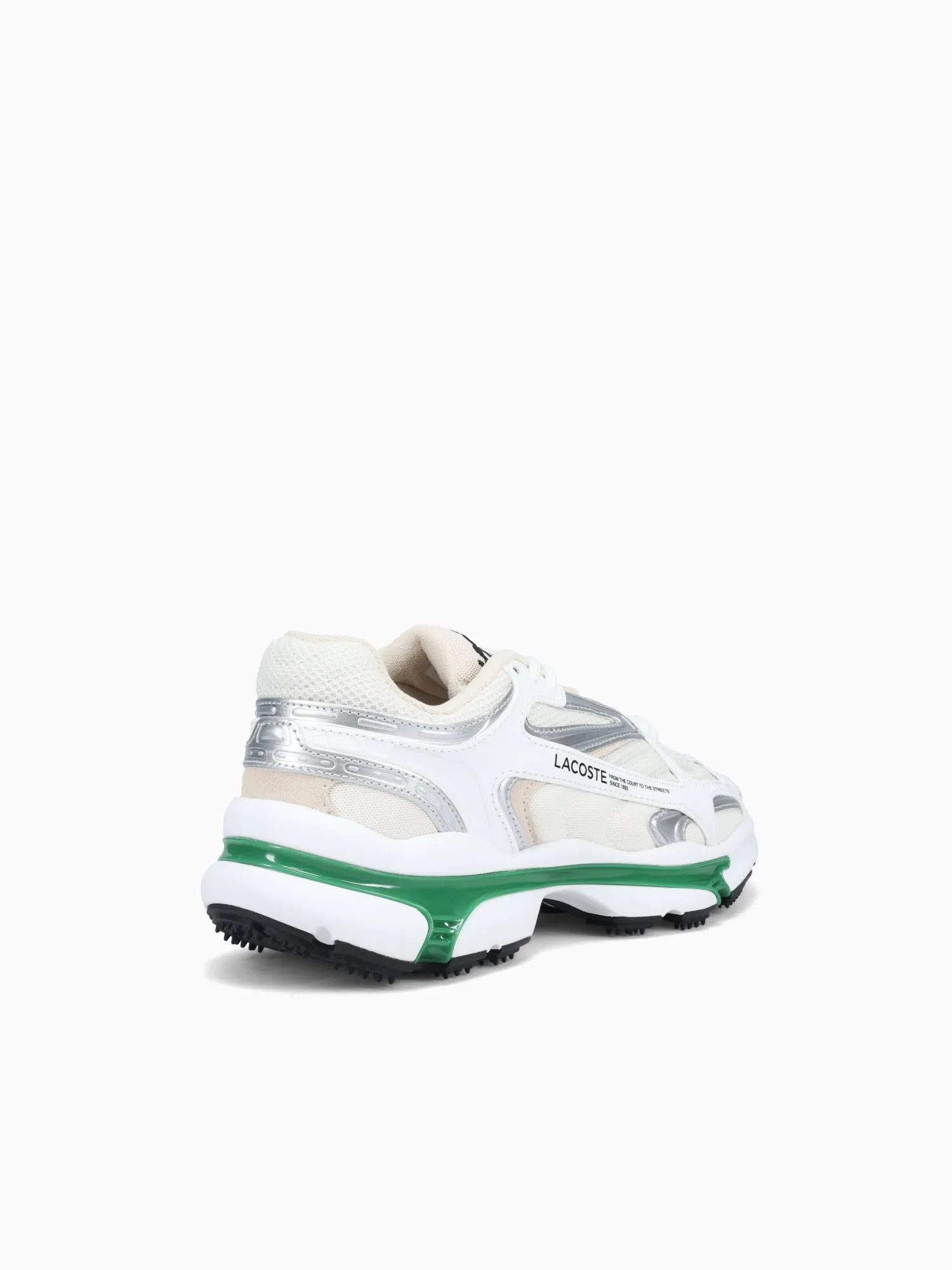 L 003 2k24 Wht Grn mesh Shoes For Running Flat Feet