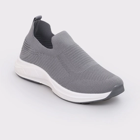 Silver Ballet Flat Shoes Men's Everyday Sneakers