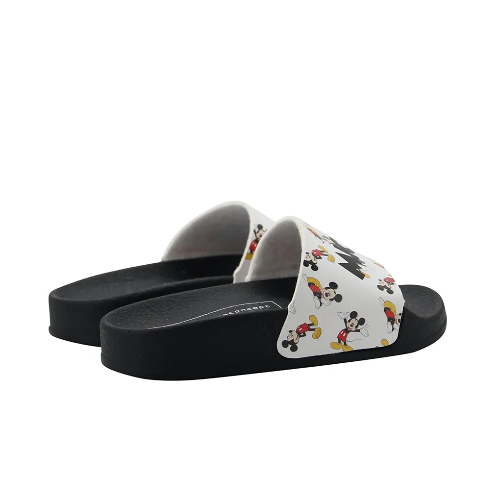 Casual Shoes Ebay White Mickey Mouse Beach Slides