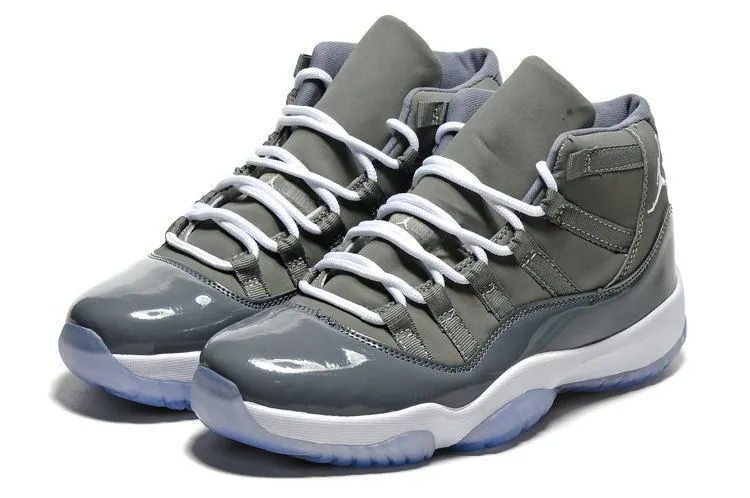 Nike Air Jordan 11 Retro Cool Grey Basketball Men Trey Young Basketball Shoes