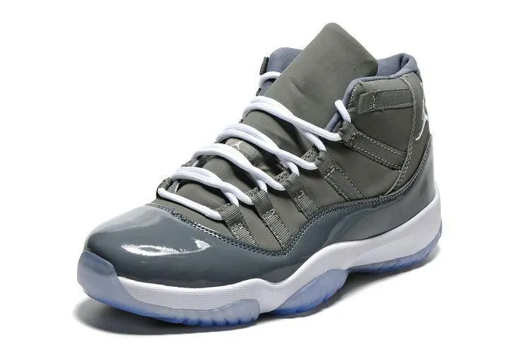 Nike Air Jordan 11 Retro Cool Grey Basketball Men Black Panther Basketball Shoes