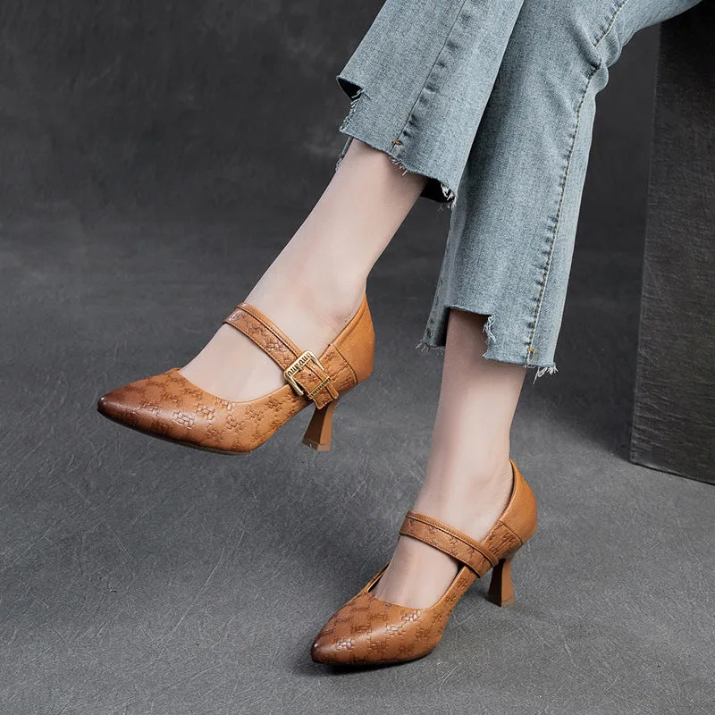 High Heels Clipart Women Leather Pointed Toe High Heel Pumps Dress Shoes