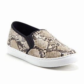 Women's Blair Slip On Leopard Snake Print Platform Sneakers Shoes Yacht Loafers