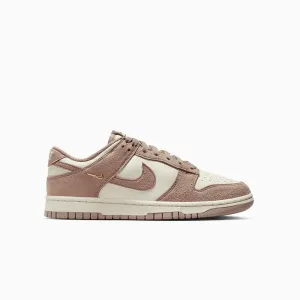 Extra Wide Nike Shoes Women's Dunk Low "Malt Gold Mini Swoosh"