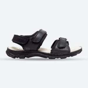 Womens Wide Fit James Leather Sandals by Tredd Well Summer Outdoor Beach Sports Closed-toe Sandals