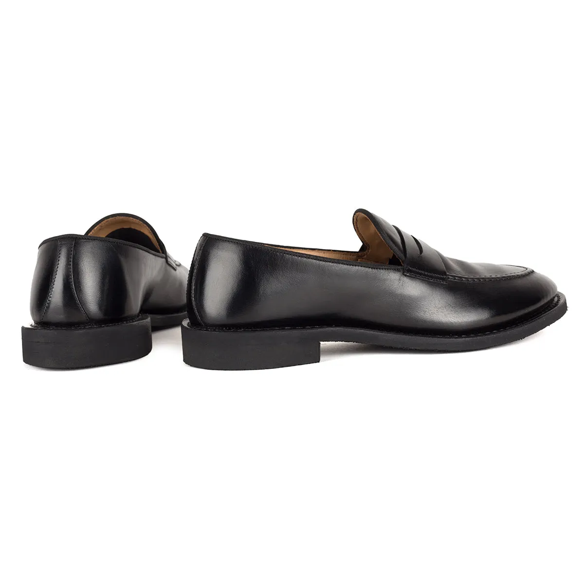 XAVIER 53022<br> Black loafers Mango Suede Loafers