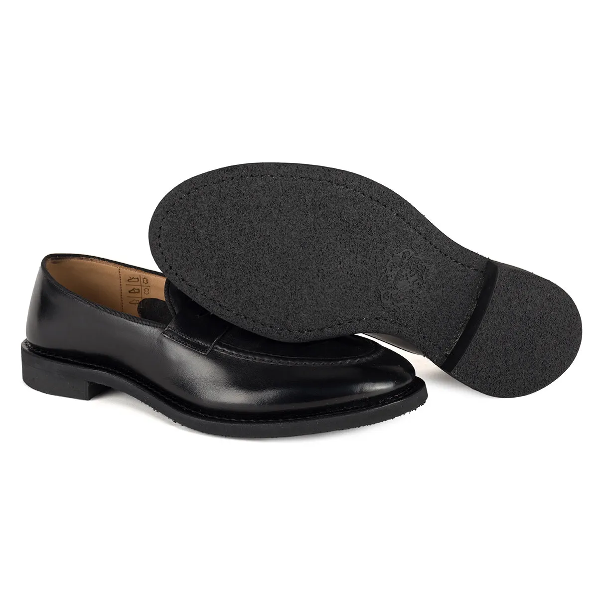 Sanuk Slip On Loafers XAVIER 53022<br> Black loafers