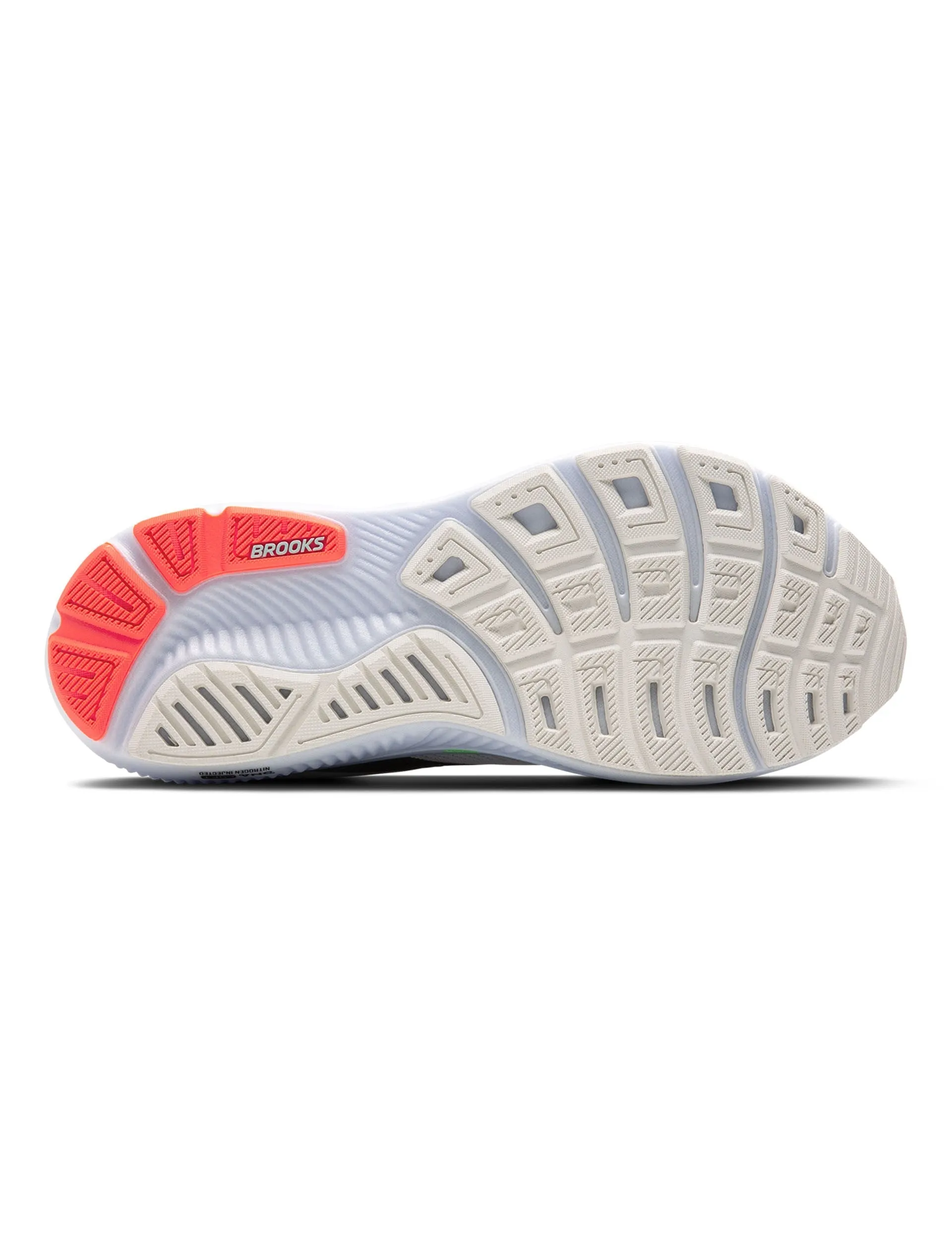 Ghost 17 - White/Pink Clay/Gecko Best Running Shoes For Trail And Road