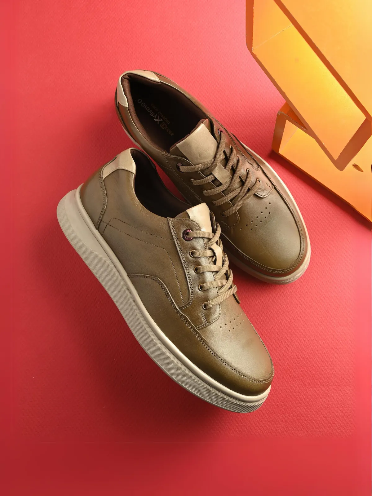 Zero Gravity 2.0 Mateo Leather Lace-up Sneakers Orthofeet Sneakers