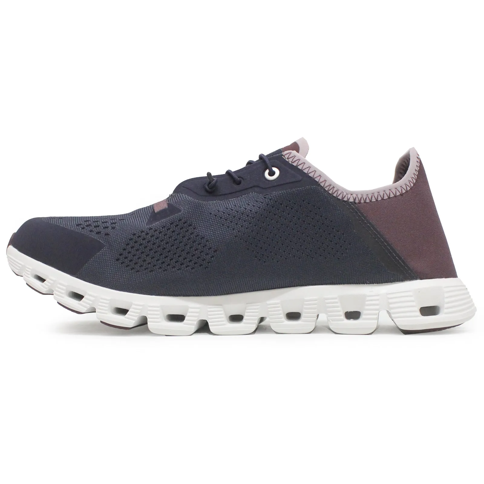 On Cloud 5 Coast Textile Synthetic Men's Low Top Midnight Mulberry Trainers Surge 4 Running Shoes