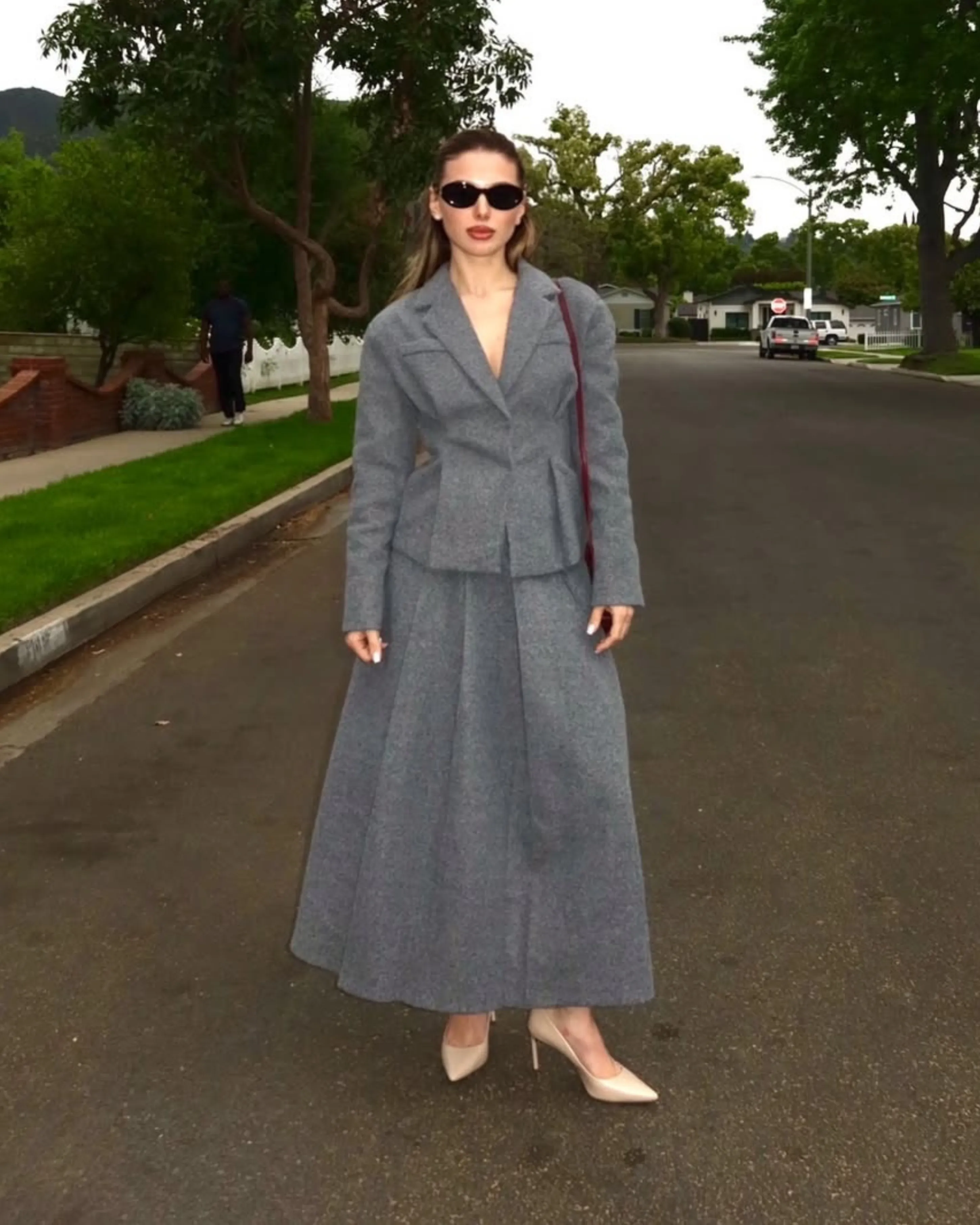 Zinnia Nude Leather High Heels Missionary