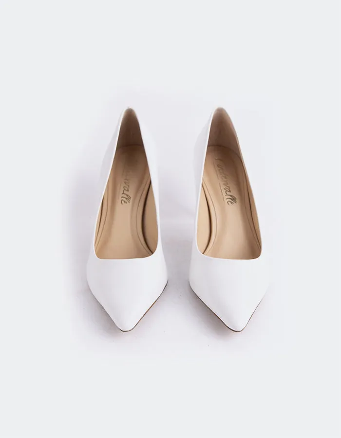 Air Heels Zinnia White Leather
